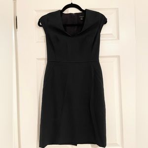Ann Taylor Navy Blue Work Dress